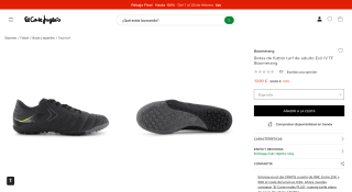 Botas de fútbol turf Evil IV TF por 19,99€