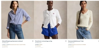 Tot 50% korting tijdens de Ralph Lauren Zomersale