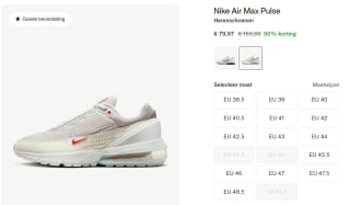 Nike Air Max Pulse Herenschoenen voor €79,97 bij Nike