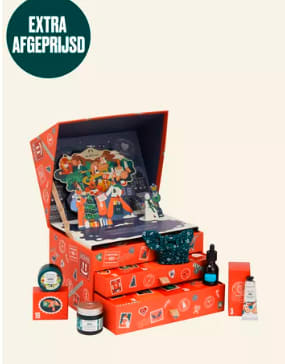 50% korting op diverse advent kalenders bij The Body Shop