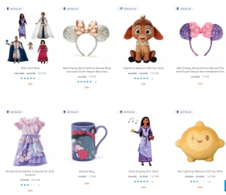 Tot 50% korting op een selectie items in de Sale bij Disney Store