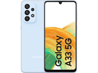 Móvil Samsung Galaxy A33 5G de 6GB/128GB + Regalo Galaxy Buds 2 por 240,69€