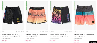 Tot 30% extra korting op de sale tot 80% bij Quiksilver
