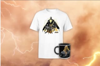 pack de camiseta y taza  Black Adam por 21,99€