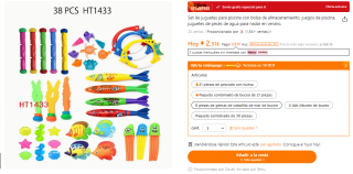 Cositas para la piscina desde solo 0,62€ precios de locura