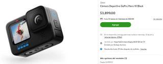 GoPro Hero 10 Black por $3,449 en Bodega Aurrera