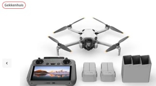 DJI Mini 4 Pro Fly More Combo met RC 2-controller voor €888 bij de Mediamarkt