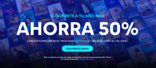 50% de descuento en planes en Max