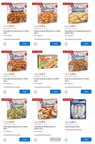 2×1 en más de 1800 productos Carrefour.