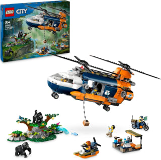 Lego City Jungleonderzoekers: helikopter bij de basis voor €62,93 bij Amazon