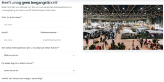 2 Gratis tickets Kampeer & Caravan Jaarbeurs Utrecht 2 t/m 6 oktober bij maken adviesafspraak op de beurs bij DE JONG Kampeer & Recreatie