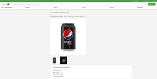 Refrigerante Pepsi Black de 350 ml - R$ 2,24