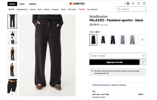 Pantalon palazzo Stradivarius à 29,99€