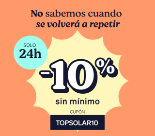 10% dto extra SIN MÍNIMO