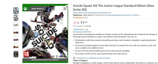 Juego Xbox Series X Suicide Squad: Kill the Justice League por 11,70€
