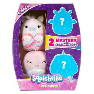 Squishville Mini Squishmallow 4 Pack voor €10 bij Lobbes