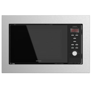 Cecotec, GrandHeat 2350 Built-in Steelblack, Microondas encastrable por 122,99€