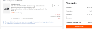 Nike Air Max 90 GTX voor €87,16 dmv code bij Zalando