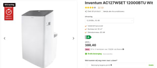 Inventum AC127WSET 12000BTU mobiele airco voor €386,40 bij Expert