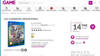 Gal Guardians: Demon Purge PS4 por 14,99€