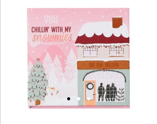 Korting bij ICI PARIS op ONLY YOU MAKE UP Chillin' with my snowmies mini oogschaduw palet