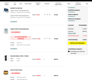 Tot 60% korting op verschillende items (combineer met codes)