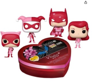 Funko Pocket Pop! DC Valentine Box 4 Pieces - Batman por 13,99€