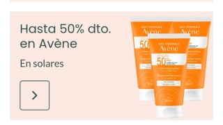 Hasta el -50% en Solares de Avene.