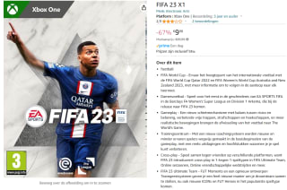 FIFA 23 - Xbox One voor €9,98 bij Amazon