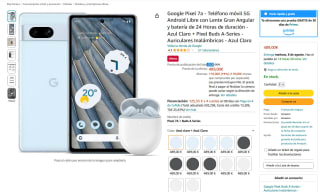 Teléfono Google Pixel 7a 5G por solo 489€