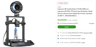 Impresora 3D Creality Ender 3 V3 KE en $5,699 | Descuento Bodega Aurrera