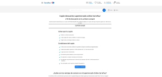 Descuento 15€ en Carrefour Online