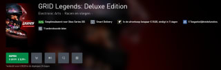 GRID Legends: Deluxe Edition voor €8,99 in de Xbox store