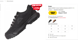 Kappa MURRAY Unisex Outdoorschoenen voor €18,99 bij Sportkorting