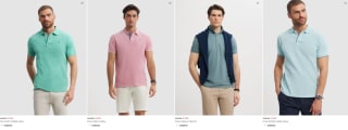 Polos Hombre Álvaro Moreno por 9,95€ varios modelos y colores