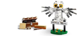 set Lego Harry Potter Hedwig en el Número 4 de Privet Drive Juguete de Fantasía con Figura de Lechuza para el Juego de Rolesv por 14,95€