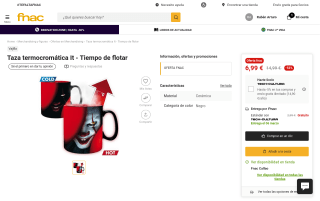 Taza termocromática It por 6,99€