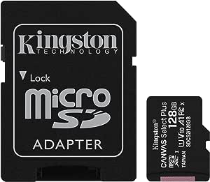 Kingston microSDXC 128GB Canvas Select Plus, SD adapter voor €6,09 bij Amazon