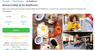 boerenontbijt bij de Waldhoorn in Otterlo