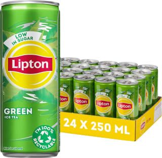 Lipton Ice Tea Green - 4x6 - 24 blikjes - 6000 ml voor €17,06 bij Amazon