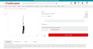 Cuchillo Bergner trinchador RESA acero inoxidable por solo 0,90€