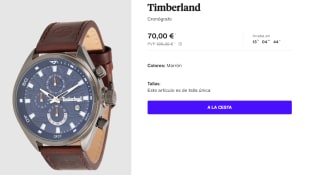 Reloj Cronografo para Hombre Timberland por 70€
