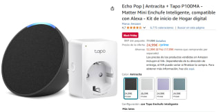 Echo Pop + Philips Hue White o Enchufe inteligente por 24,99€