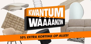 10% extra korting bij aankoop van 2 of meer artikelen bij Kwantum