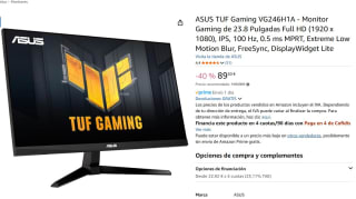 Monitor ASUS TUF Gaming VG246H1A 23.8″ Full HD IPS FreeSync por 89,30€