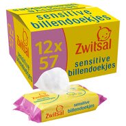 Zwitsal Baby Lotion Billendoekjes 3 dozen van 12 verpakkingen voor slechts €39,95 bij Kruidvat