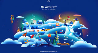NS Wintercity cadeaukalender voor de maand december