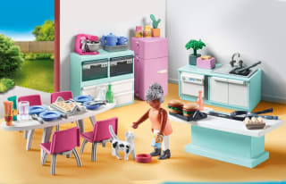 PLAYMOBIL My Life Keuken met eethoek voor €22,74 bij Amazon