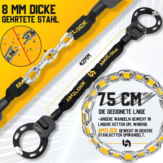 AMZLOCK Fiets Anti-Diefstalslot voor €29,99 bij Amazon