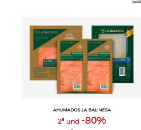 Hasta 80% descuento en la segunda unidad Ahumados la Balinesa
